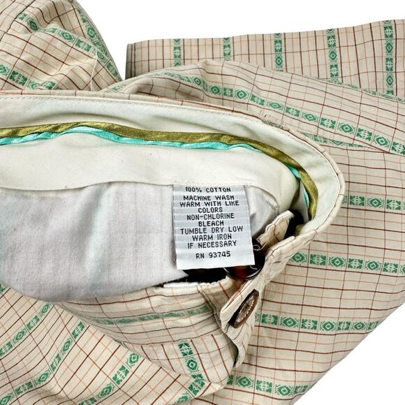 Modern Amusement Chino Short 34 Men Flat Front 11” Preppy 100 Cotton Y2K - Picture 5 of 6